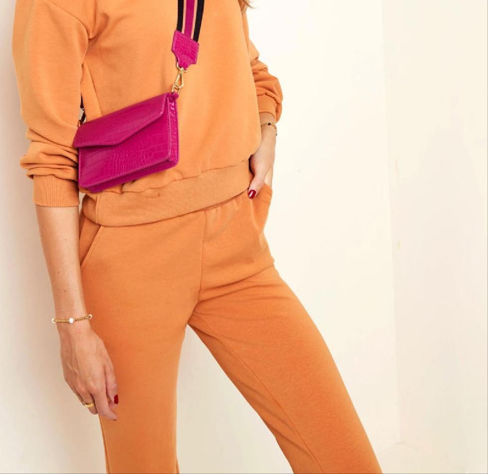 Bolso Croco con asa ancha Verde