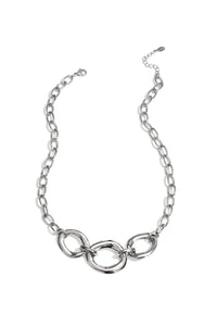 Ketting met ronde statement stukken