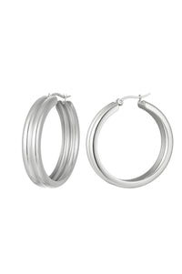Elegant Geometric Hoop Earrings for Everyday Style