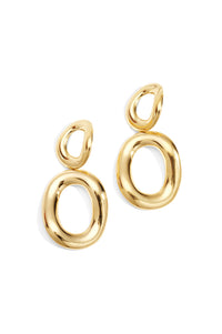 Elegant Circle Drop Earrings for Everyday Wear