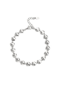 Roestvrijstalen kettingarmbanden Hart Simple Daily Simple Series Damessieraden
