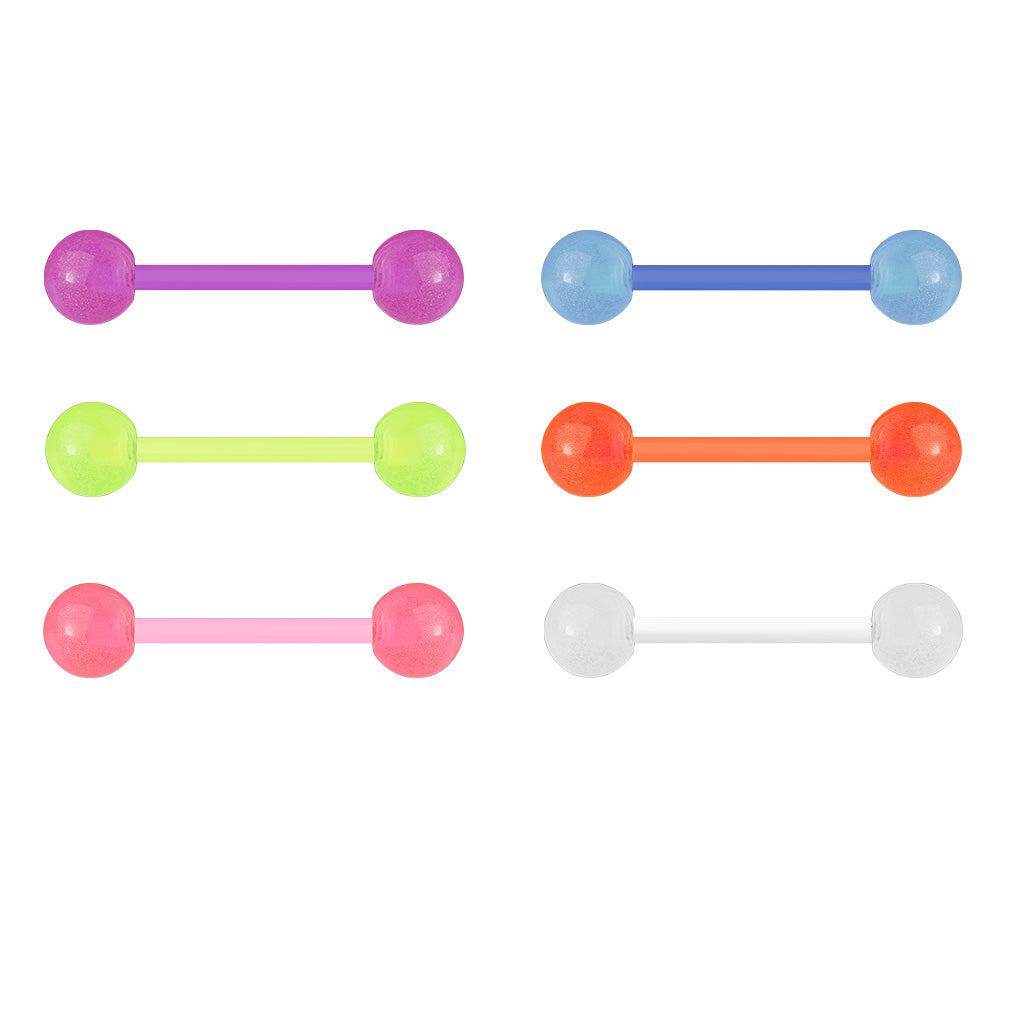 Barra que brilla en la oscuridad blanca - Acrílico