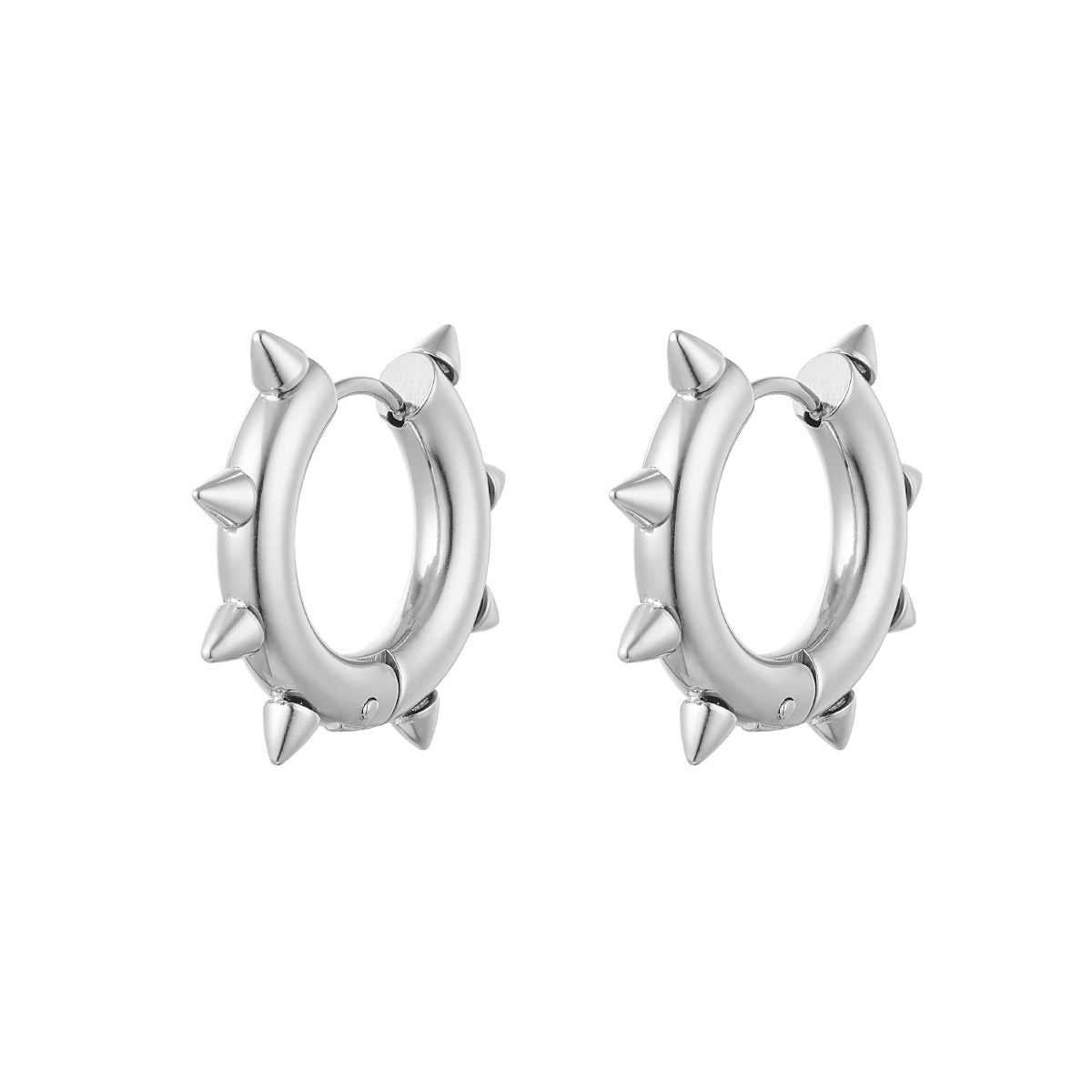 Pendientes Púas Redondas Grandes