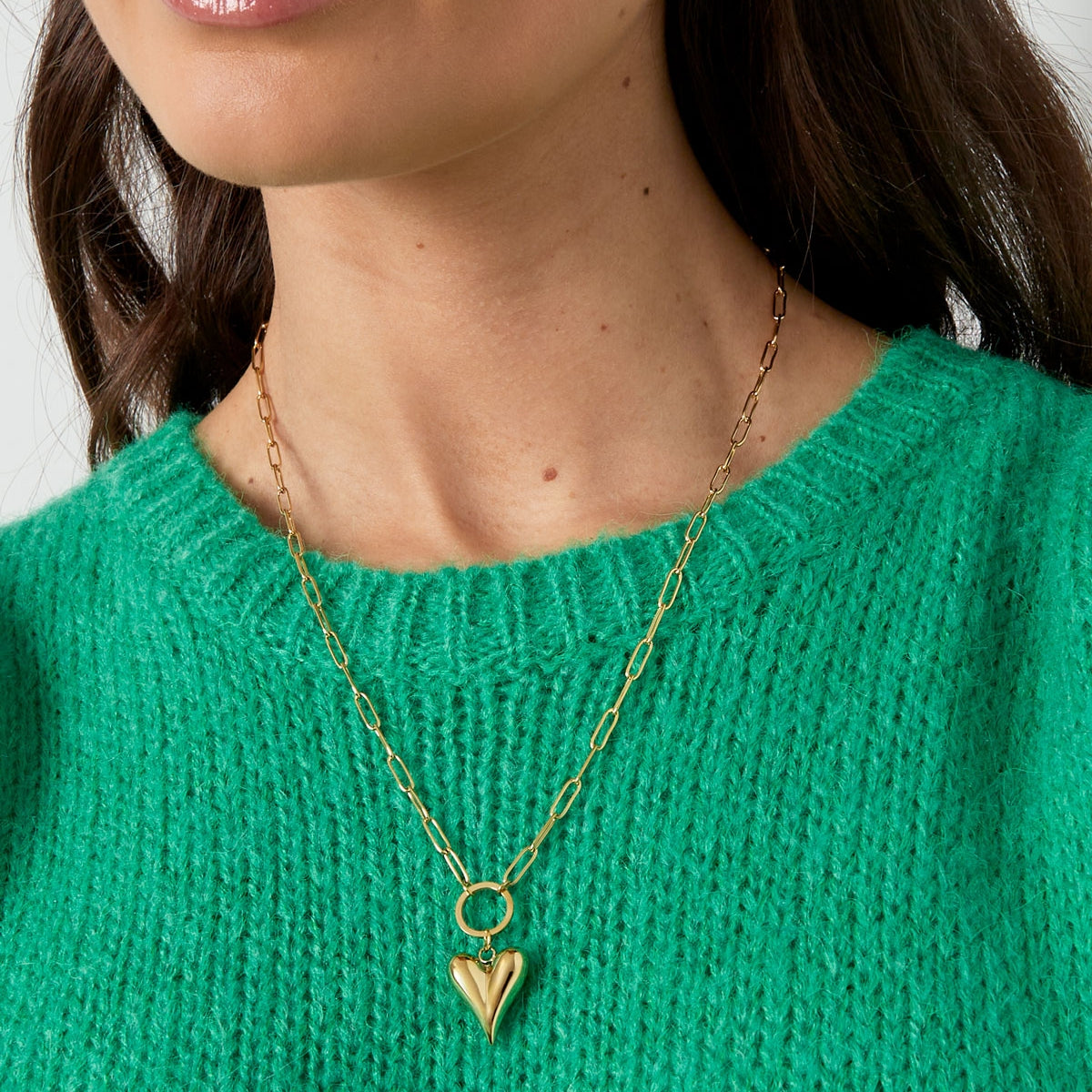 Collar Cadena Corazón