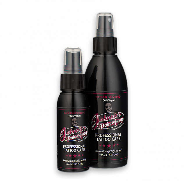 Spray anestésico para aliviar el dolor de tatuajes - Johnnie's®