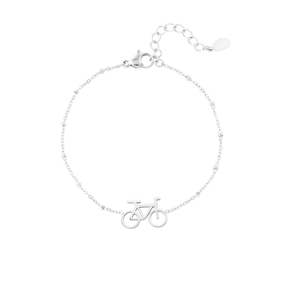 Armband Fiets Zilverkleurig