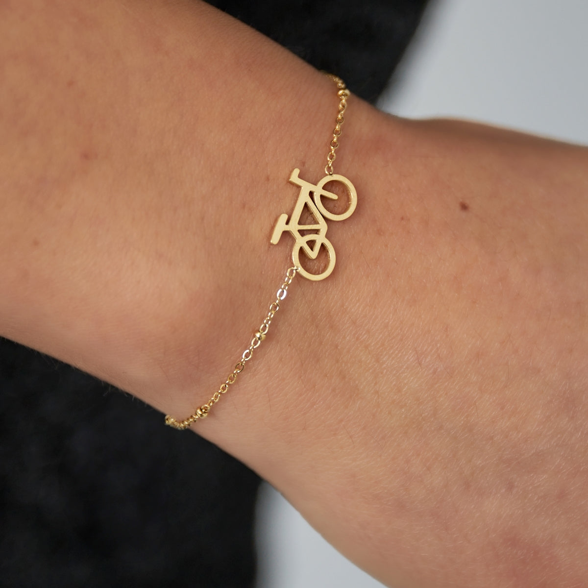 Armband Fiets Zilverkleurig