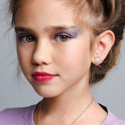 Pendientes Niños Conejito Sirena Niña Nación Hipoalergénicos