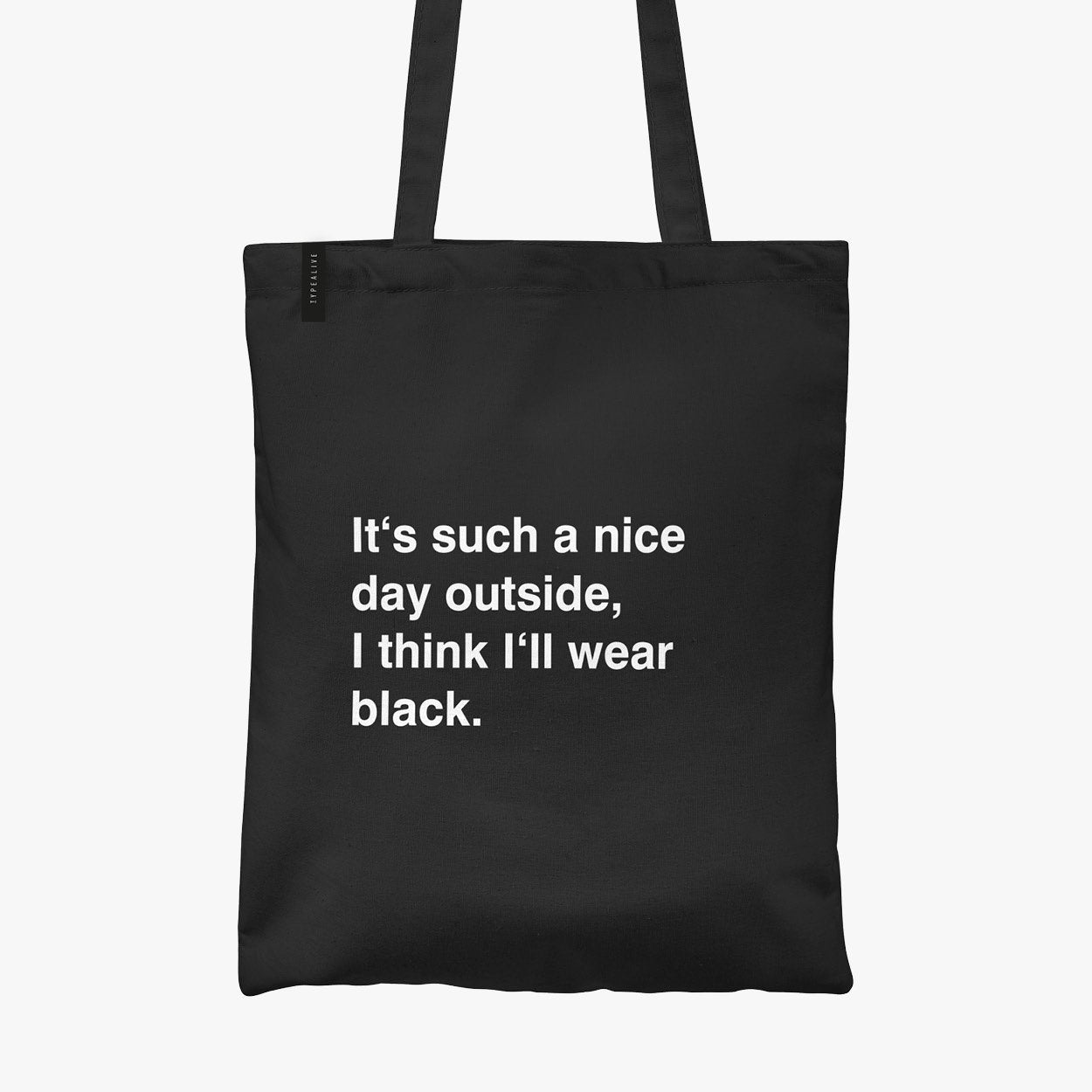 Bolso de mano Wear Black TYPEALIVE®