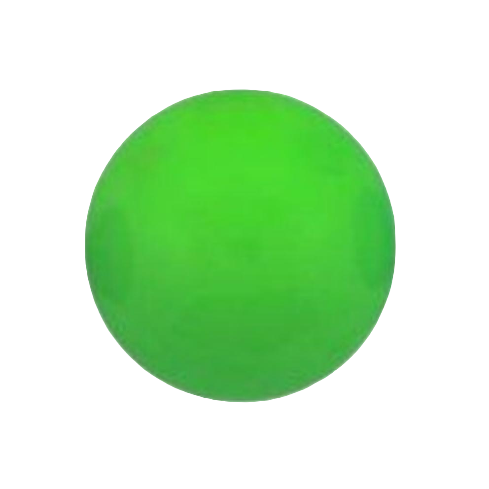 Balletje Acryl voor 1.6mm Groen