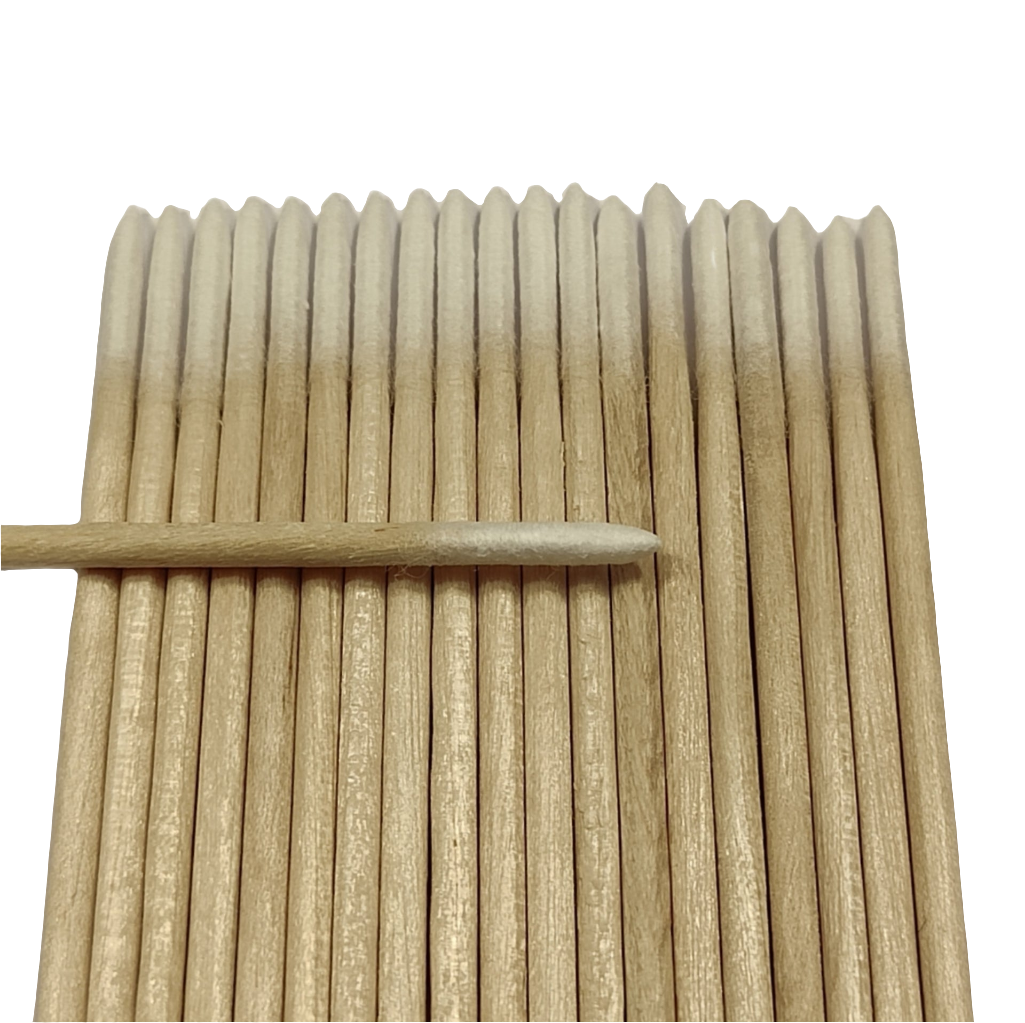 Mini hisopos de algodón para limpieza de piercings: precisos e higiénicos