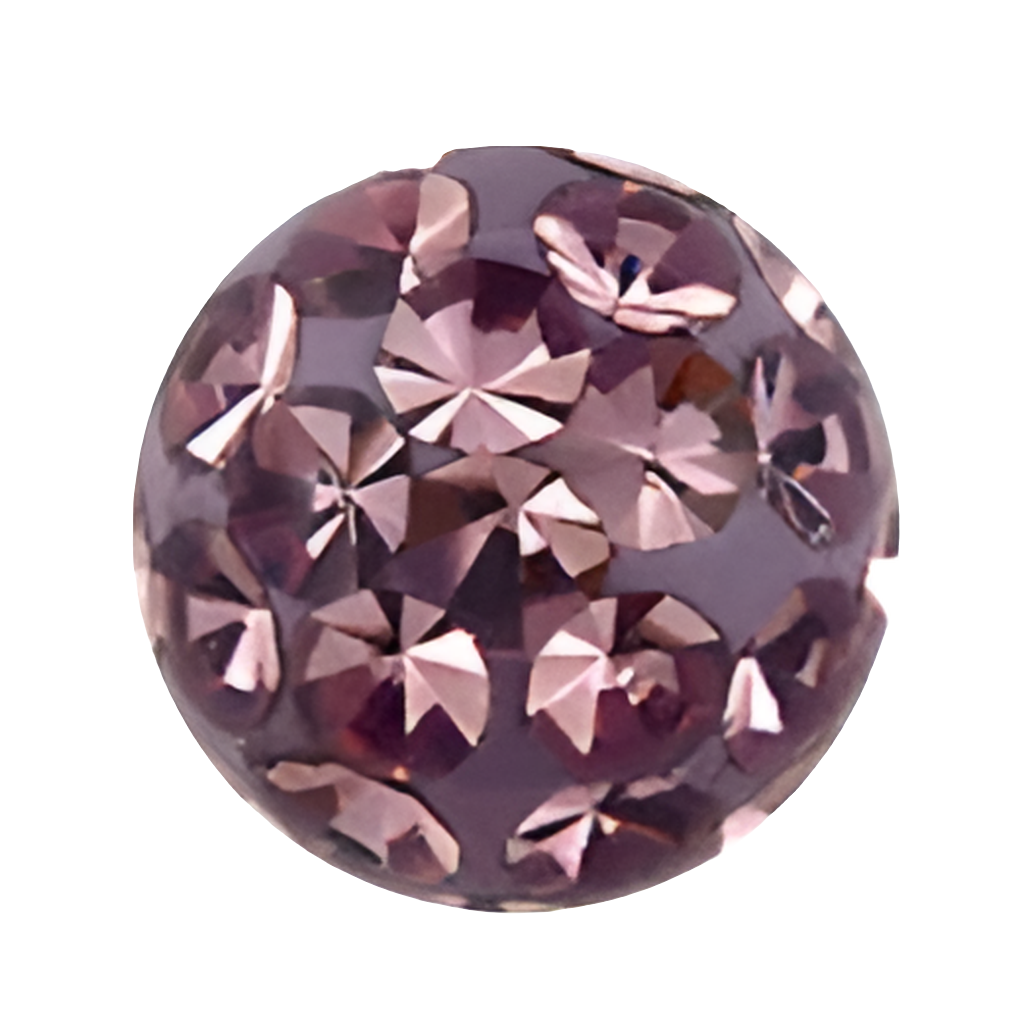 Piercing para ombligo con múltiples cristales - 11 colores a elegir - Acero quirúrgico