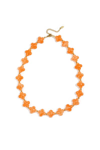 Charming Spring/Summer Beaded Necklace in Vibrant Colors
