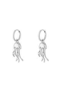 Elegant Oceanic Style Rhinestone Drop Earrings