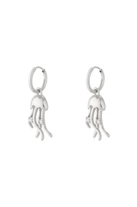 Elegant Oceanic Style Rhinestone Drop Earrings