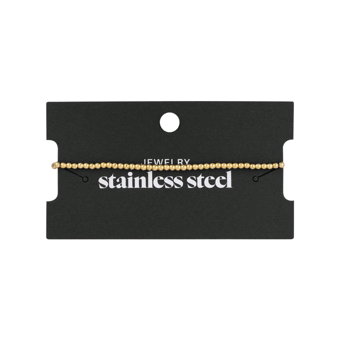 Armband Tiny Beads Zilverkleurig - Roestvrij Staal