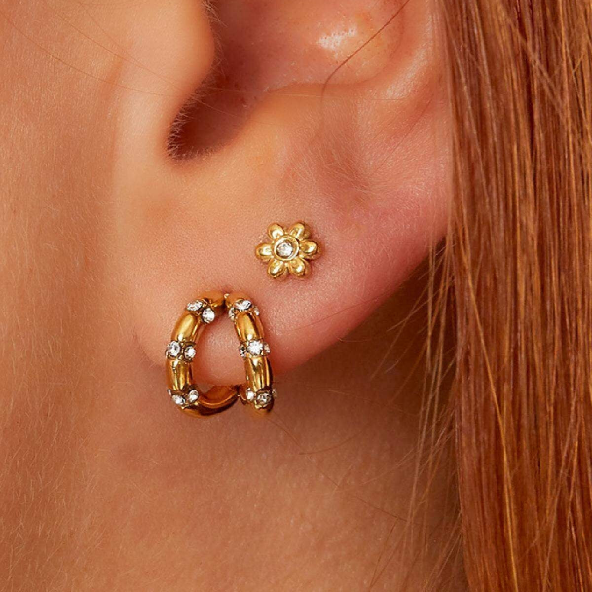 Pendientes de oro de Dress To Kill