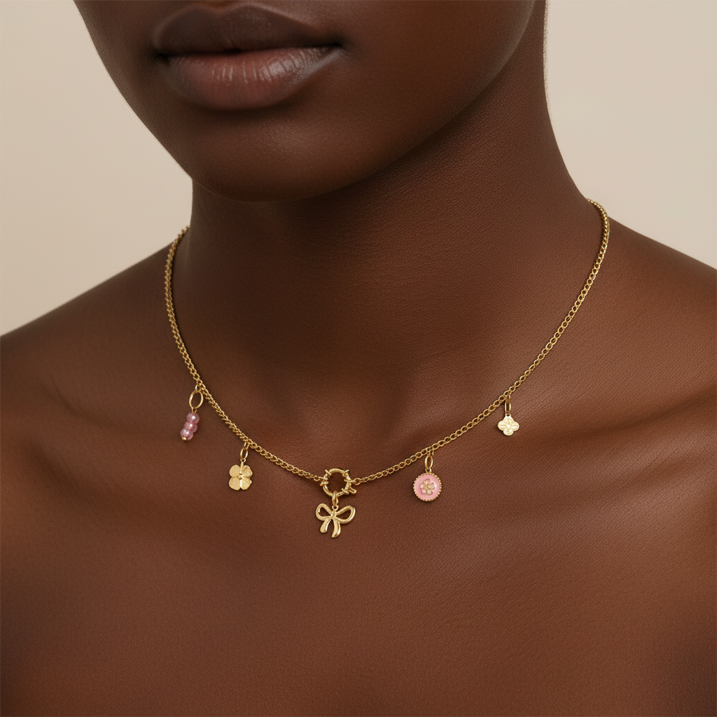 Ketting DIY Bedels Lilli June™ - Roestvrij Staal