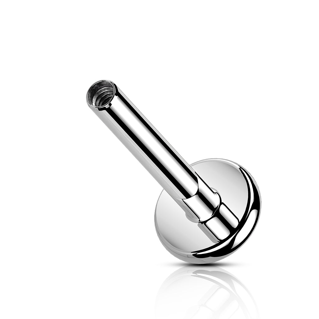 Barra para labio con rosca interna de 1,2 mm y base de 3 mm