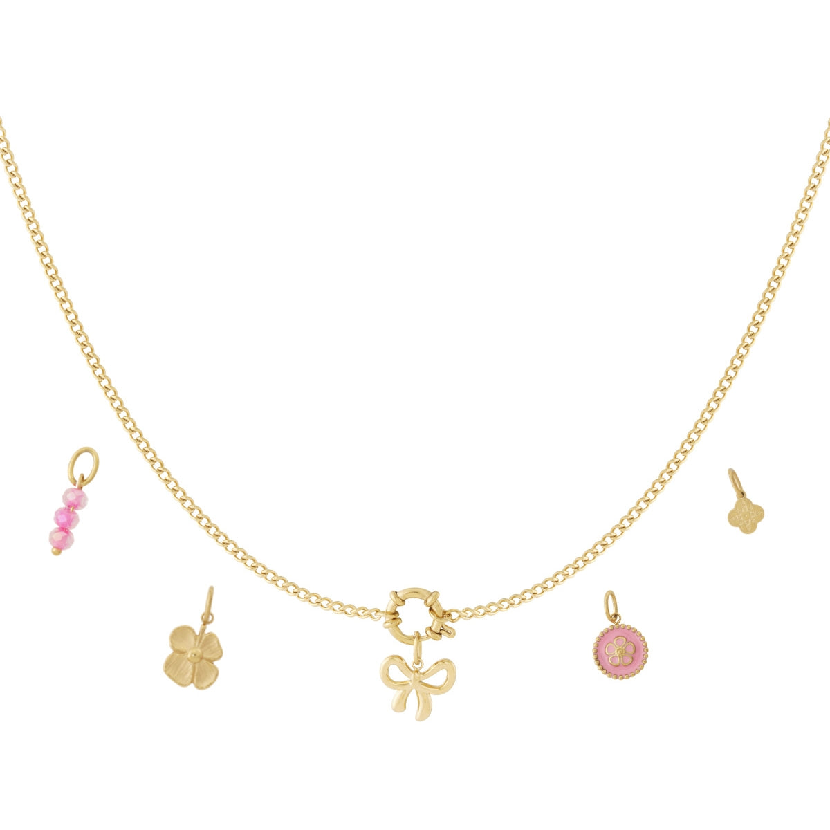 Ketting DIY Bedels Lilli June™ - Roestvrij Staal