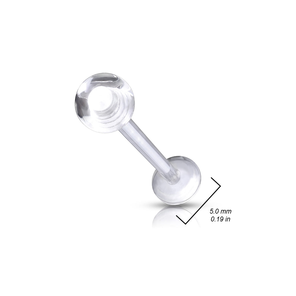 Labret retainer maat bioflex 