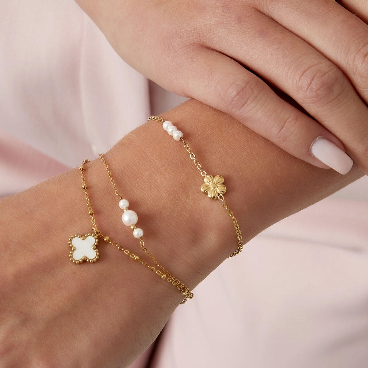 ¡Pulsera de bicicleta de oro! Duda