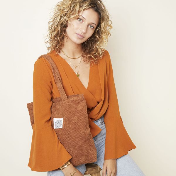 Bolso Tote Pana Marrón