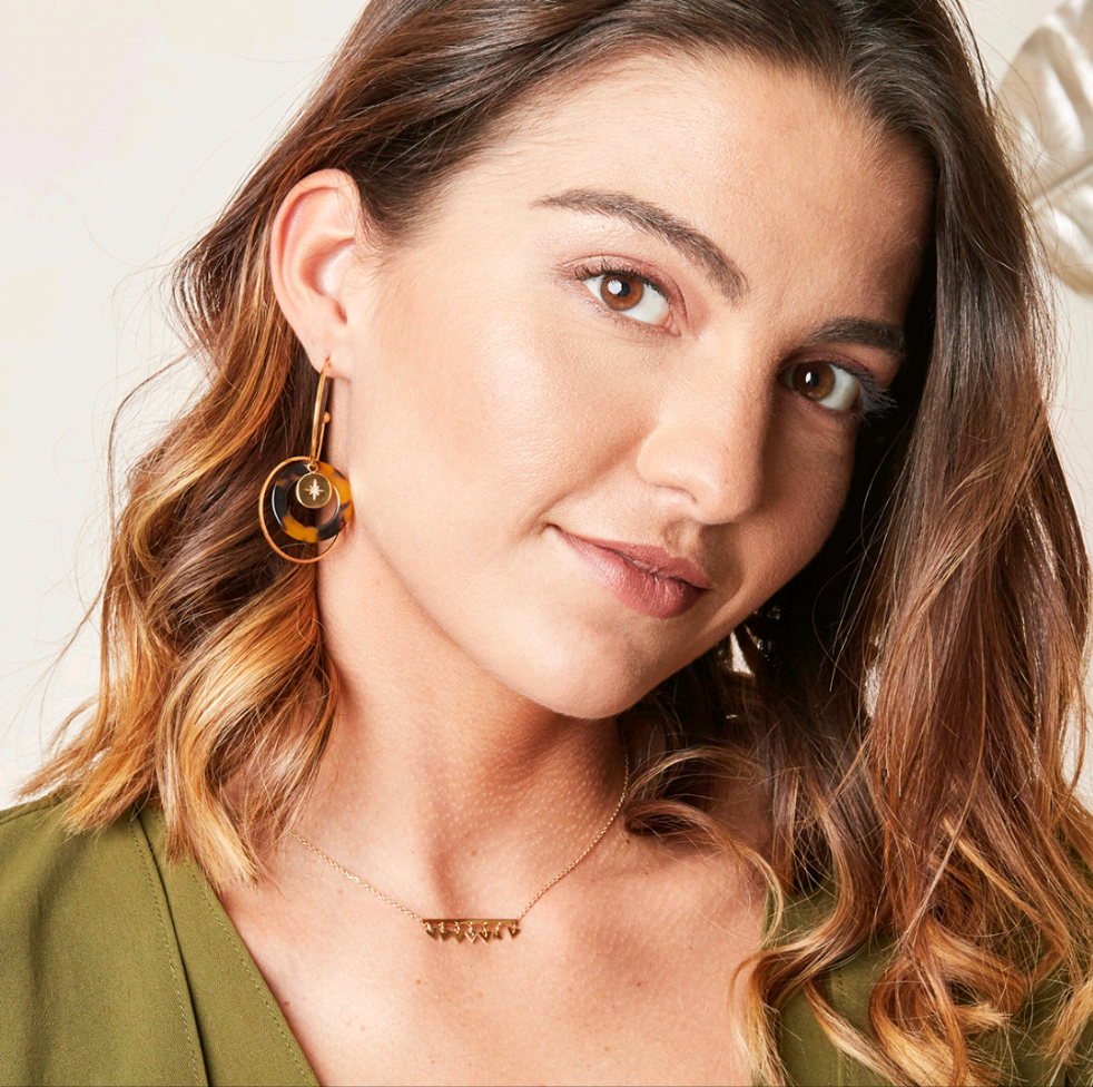 Collar Triángulo Color Plata - Acero Inoxidable