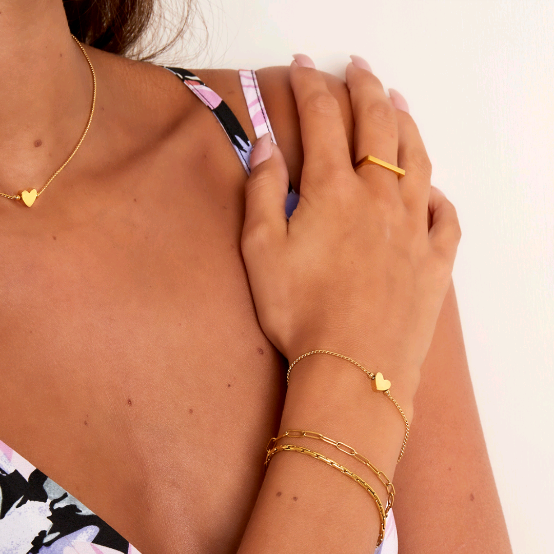 Armband Hartje Zilverkleurig