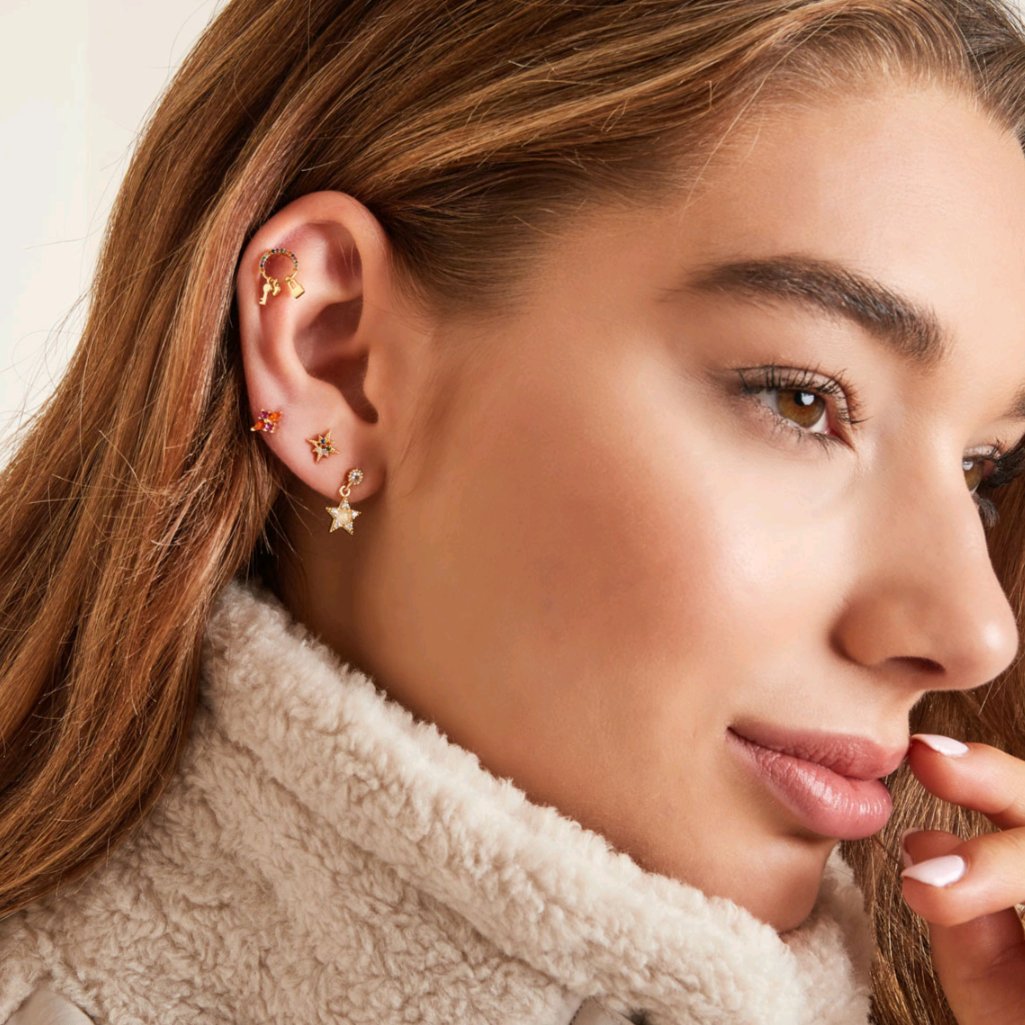 Barra Para Pesas Sparkle Naranja Rosa