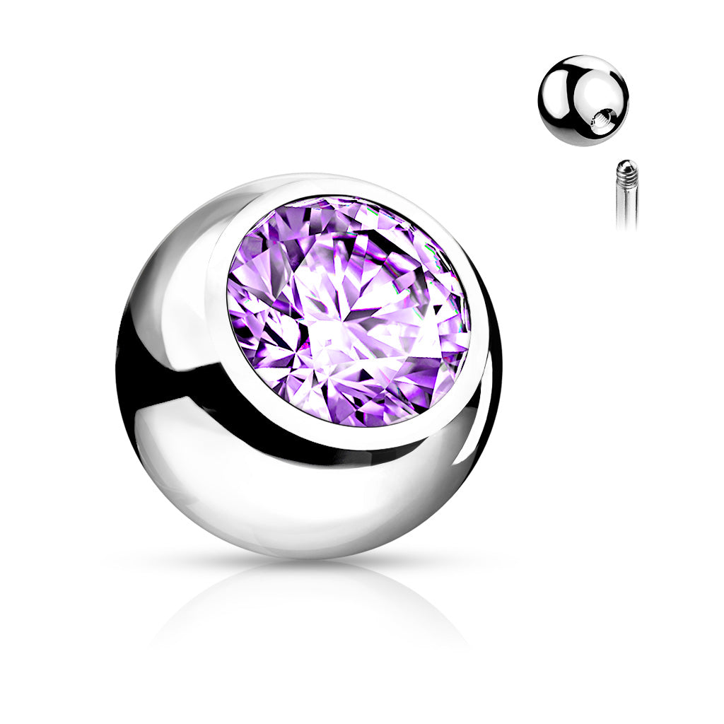 Bola con piedra de acero para 1,6 mm (5 mm)