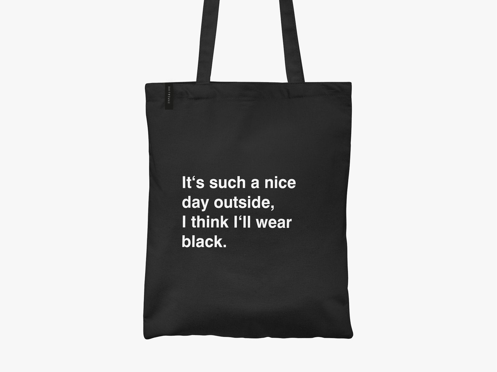 Bolso de mano Wear Black TYPEALIVE®